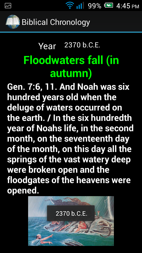 Biblical Chronology Screen 2