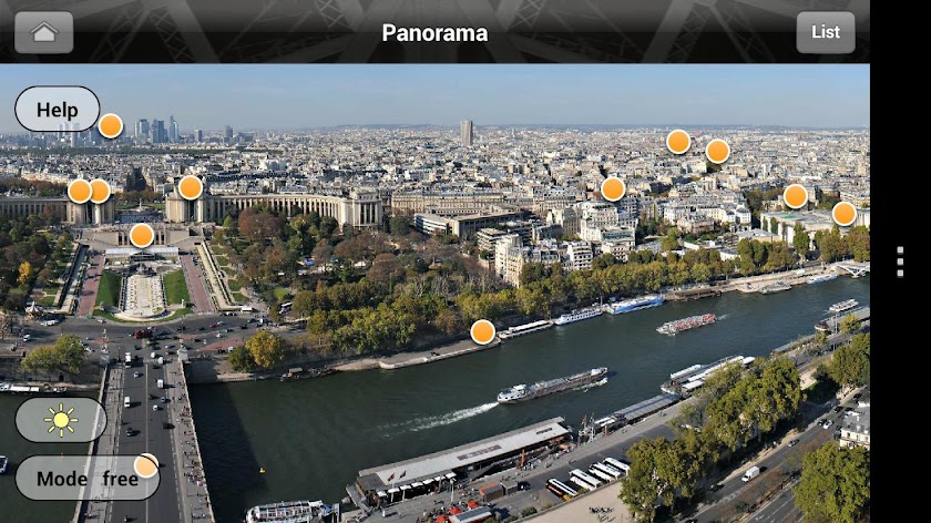 Tour Eiffel, Official Guide Screen 2