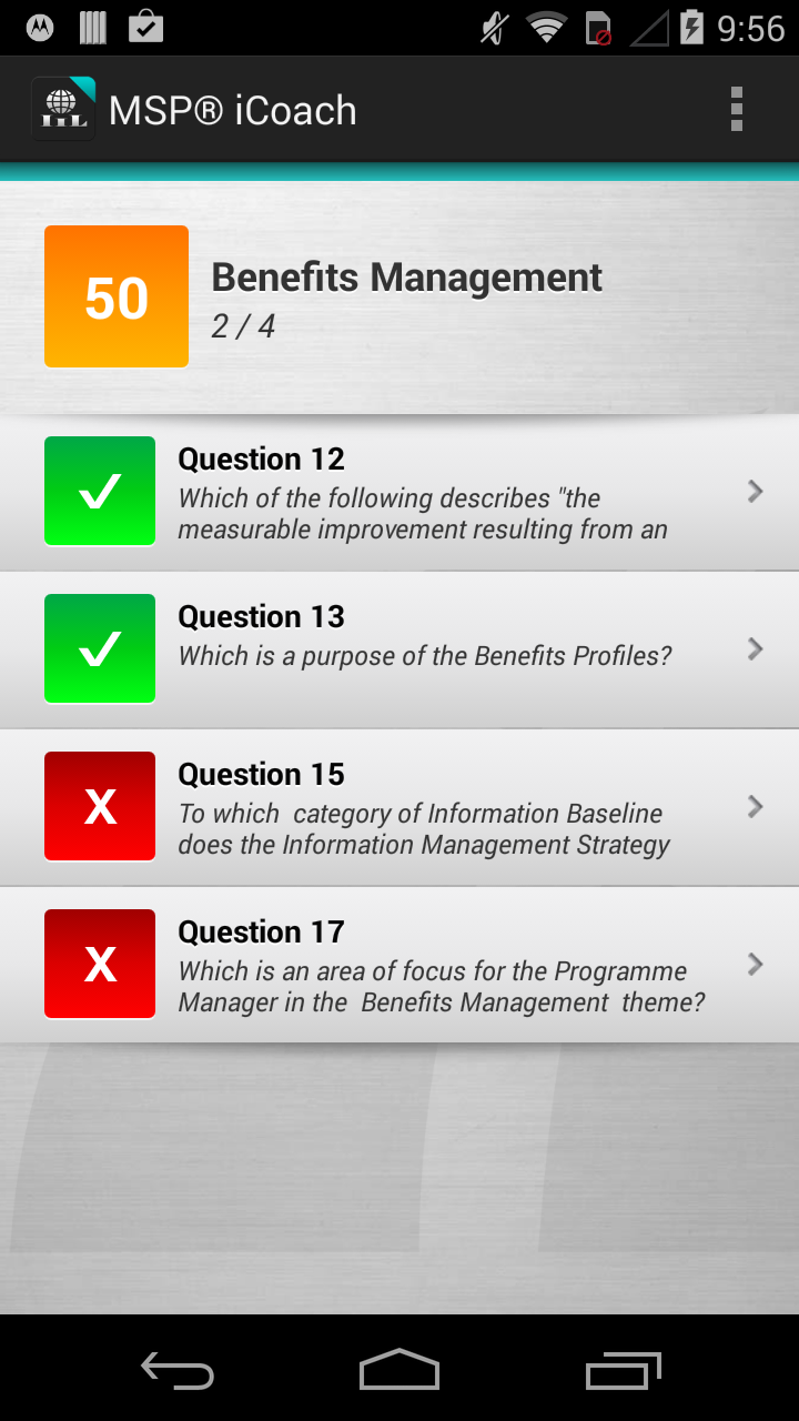 IIL MSP iCoach Screen 3