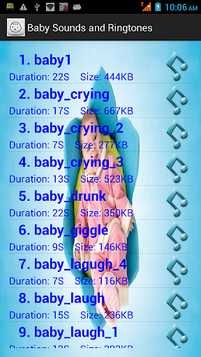 Baby Sounds and Ringtones