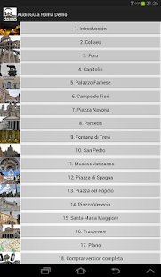 Audio Guía Roma MV Demo Screenshots 4