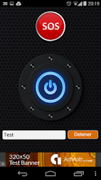 Flashlight SOS + Text Morse poster 3