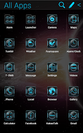 Galaxy Atom theme poster 6