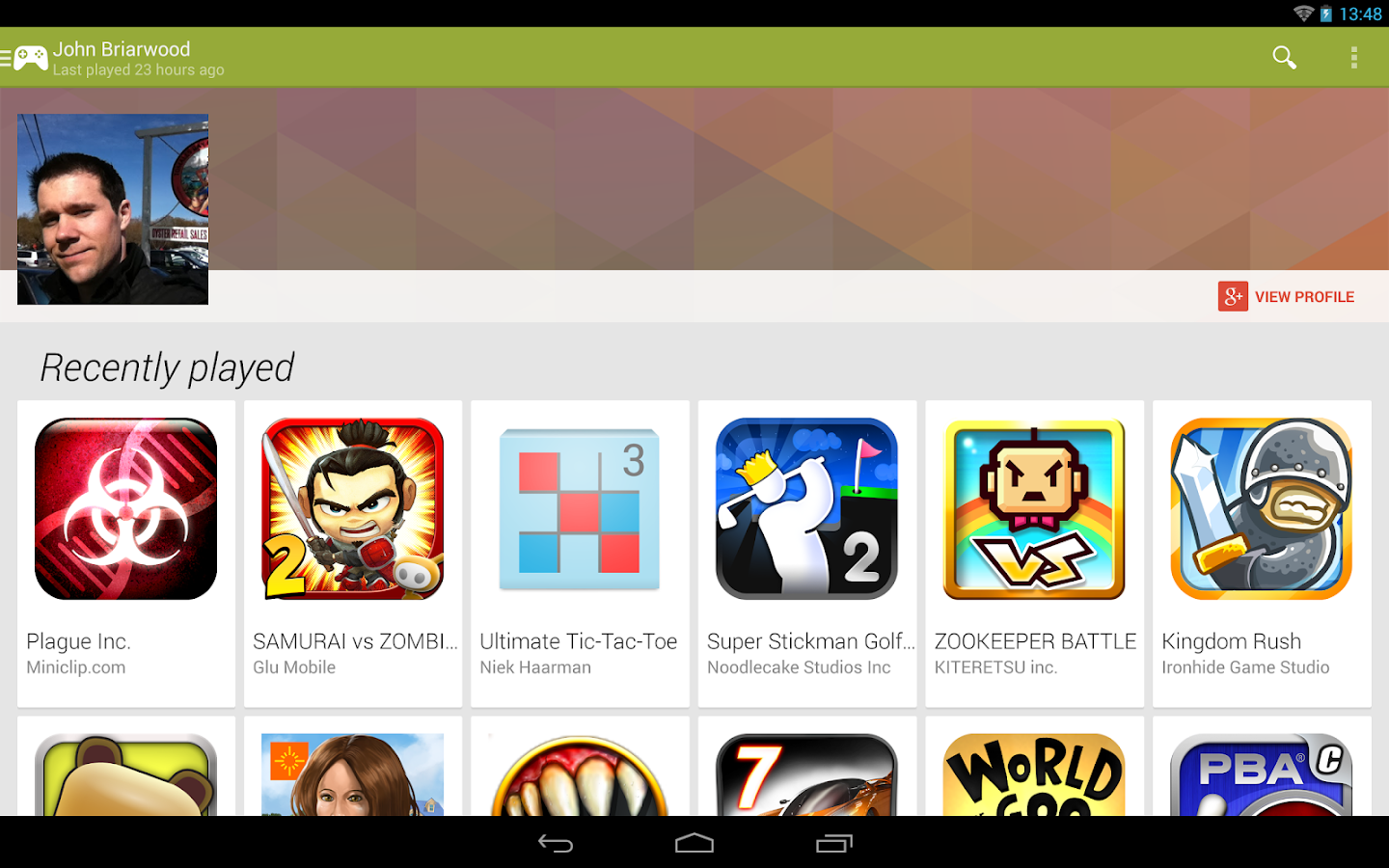 Google Play Games - screenshot