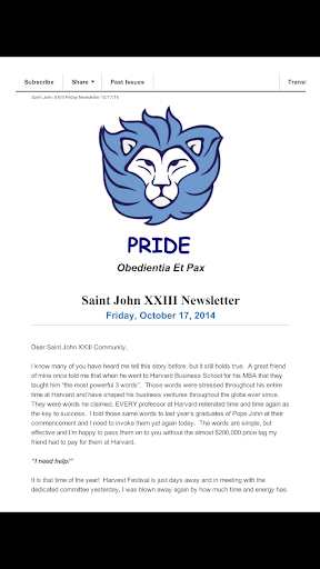 【免費教育App】Saint John Catholic School-APP點子