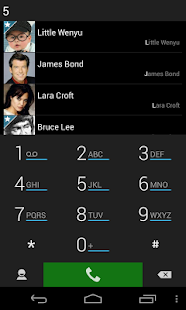 ExDialer Simp for AMOLED Theme