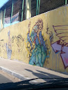 Grafite no Colégio Antônio Sales - Av. Jovita Feitosa