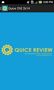 Download Quice ChE 2k14 APK