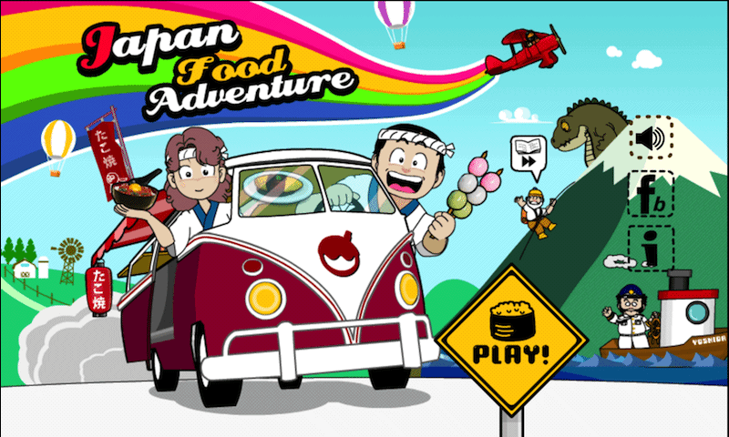 Android application Japan Food Adventure - Tokyo screenshort