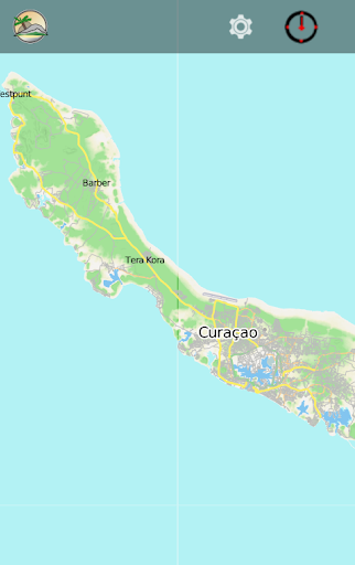 CURAÇAO BONAIRE travel map