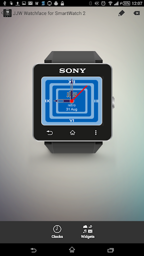 JJW Retro Watchface 8 for SW2