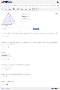 Mathway Screenshot