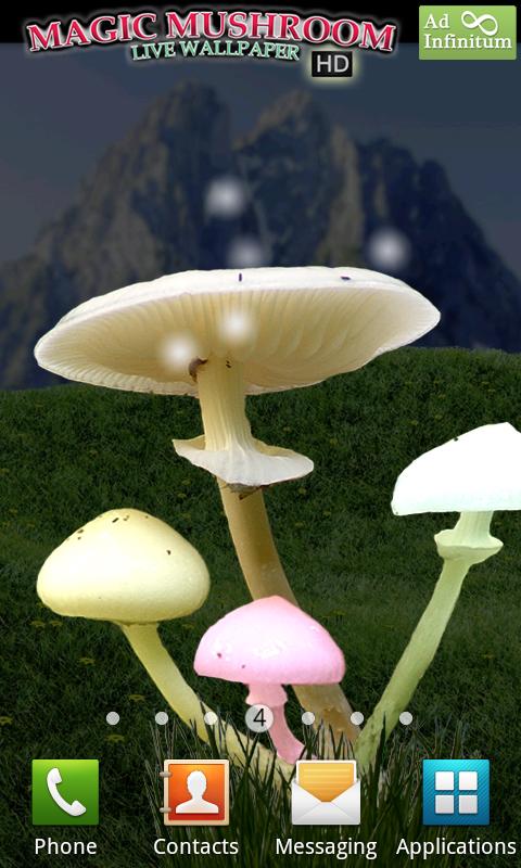 Magic Mushrooms LWP HD Screen 2
