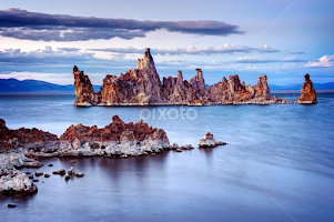 Mono Lake by Grazina Wade - Landscapes Waterscapes