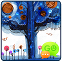 GO SMS Blue Tree Theme icon