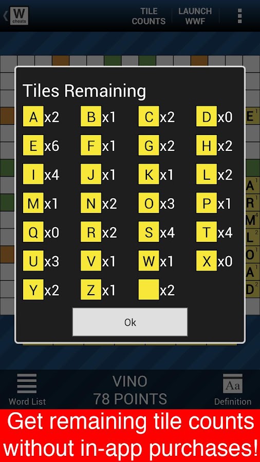 Auto Words With Friends Cheats - screenshot