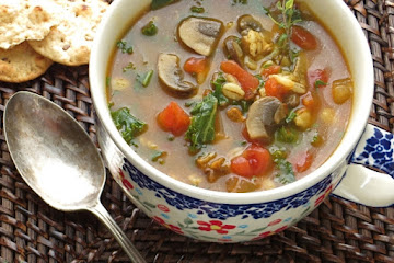 Barley and Mushroom Soup