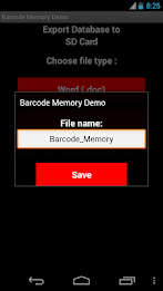 Barcode Memory Demo poster 8