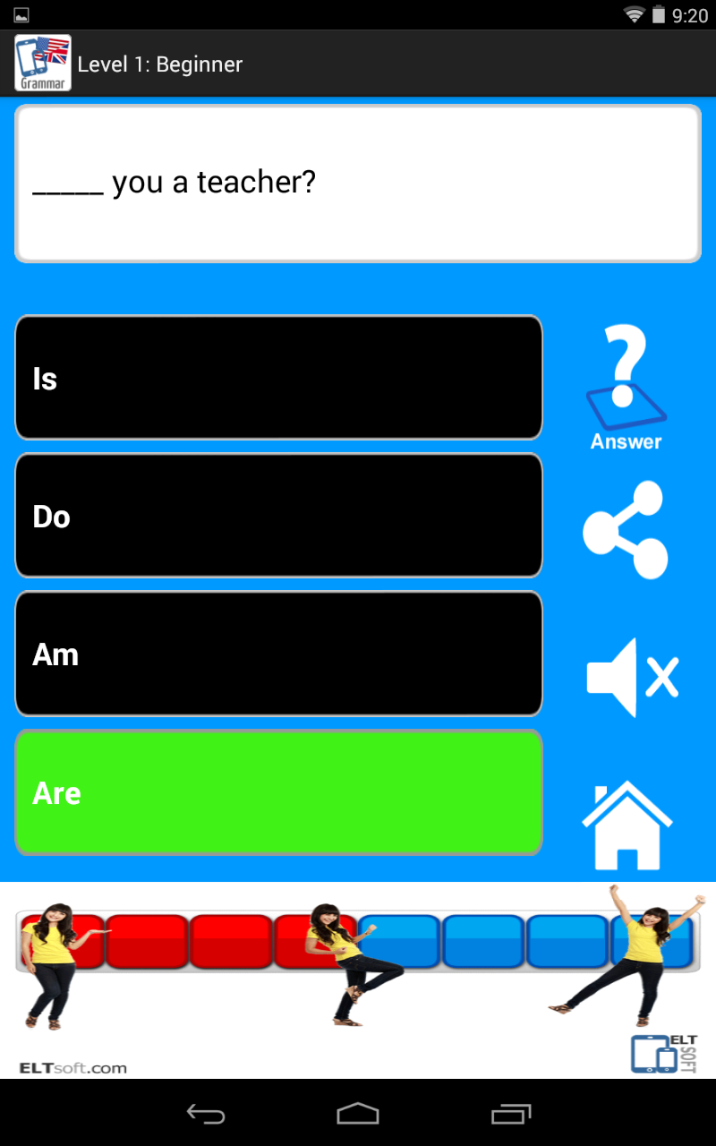 English Grammar Premium Screen 2