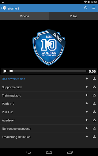 【免費健康App】Das 10 Wochenprogramm Home-APP點子