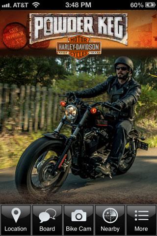 Powder Keg Harley Davidson