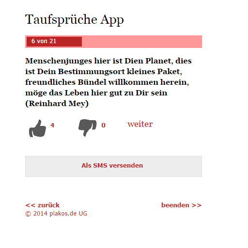 Taufsprüche modern u. tradit. 社交 App LOGO-APP開箱王