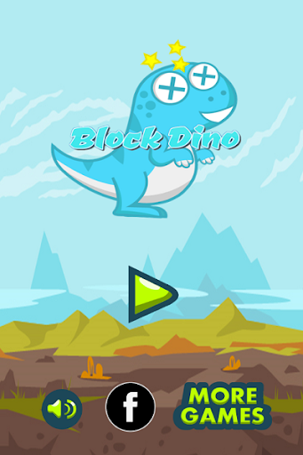 Block Dino Stick Game