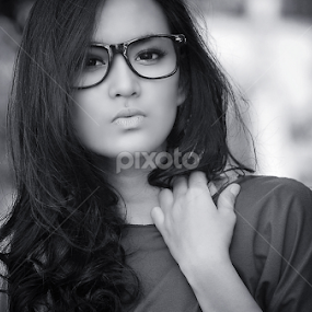 by Ririen Yunus (ryu031) - Black & White Portraits & People