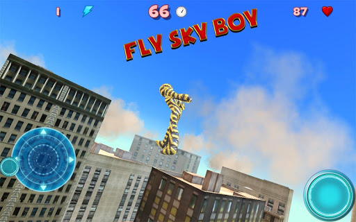 Fly Sky Boy Super base jump