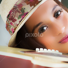 My Guitar by Christian Lukman - People Portraits of Women