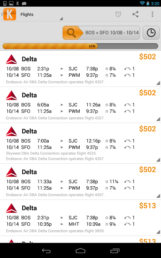 KAYAK Flights, Hotels & Cars screenshot