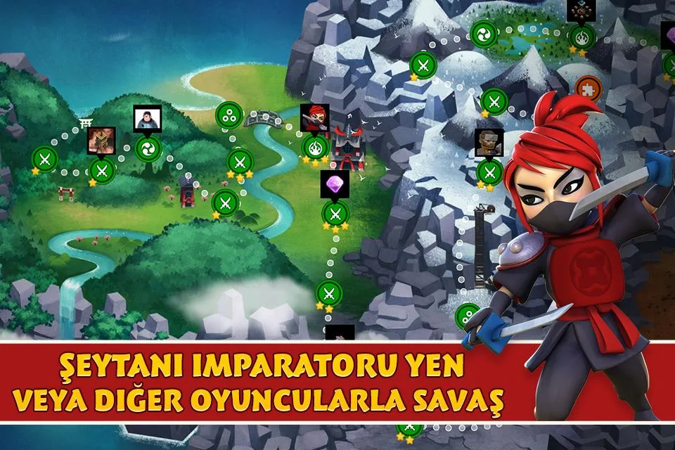 Samurai Siege Android Ninja Samuray Online Strateji Oyunu Hileli MOD APK İndir - androidliyim