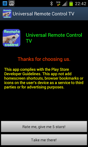 Universal Remote Control TV