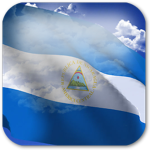 3D Nicaragua Flag