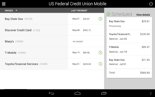 免費下載財經APP|US Federal CU Mobile Banking app開箱文|APP開箱王