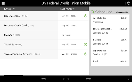 【免費財經App】US Federal CU Mobile Banking-APP點子