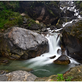 Smooth & Silky Flow by Joydeep Mukherjee - Landscapes Mountains & Hills
