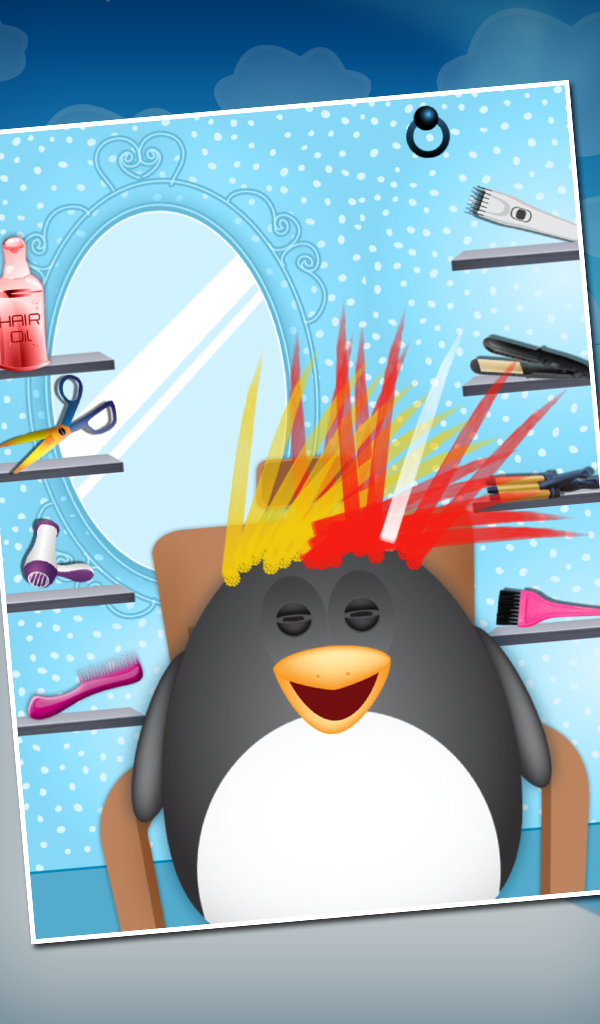 Penguin Hair Salon Screen 3