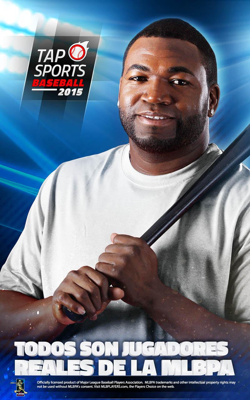 Android application TAP SPORTS BASEBALL 2015 screenshort
