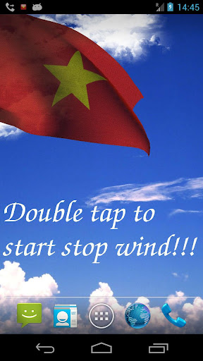 3D Vietnam Flag LWP +