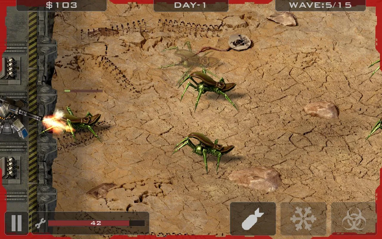   Alien Bugs Defender: captura de tela 
