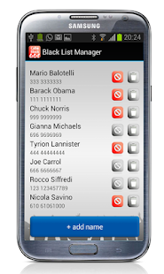 Call Block Blacklist One Click - screenshot thumbnail