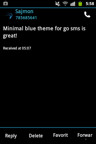 【免費個人化App】GO SMS Pro Ice Minimal Buy-APP點子