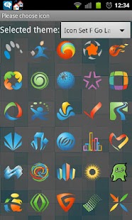 Free Download Icon Set F Go Launcher EX APK for Android