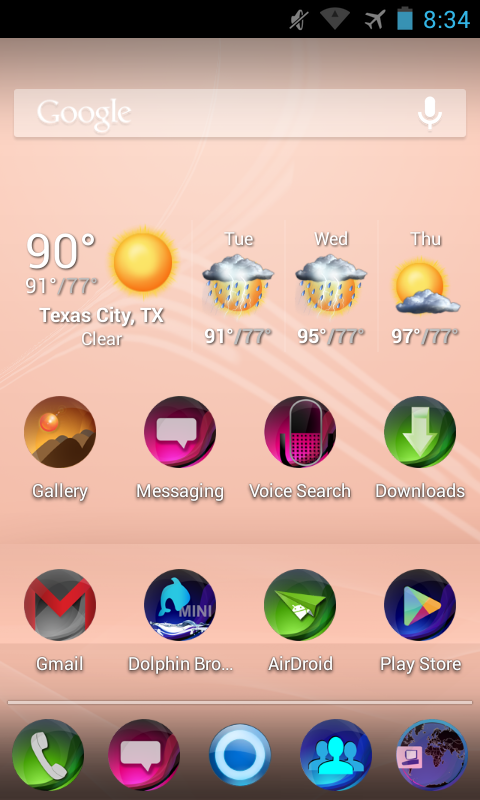 Orb HD Apex Nova Theme - screenshot