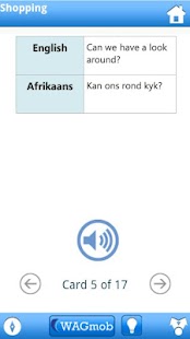 Learn Afrikaans by WAGmob Screenshots 0