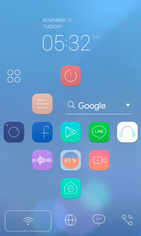 dodol Launcher - phone decor - screenshot