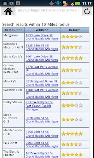 Restaurant finder Screenshots 1
