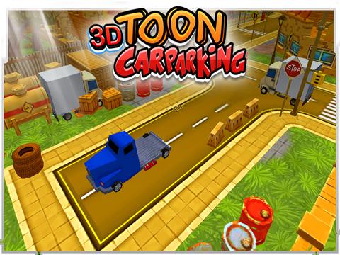 3D Toon Car Parking 3D Game