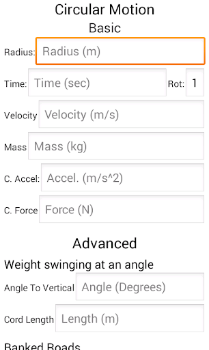 Physics Calculator Donate